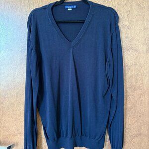 Proper Sport Navy V-Neck Sweater
